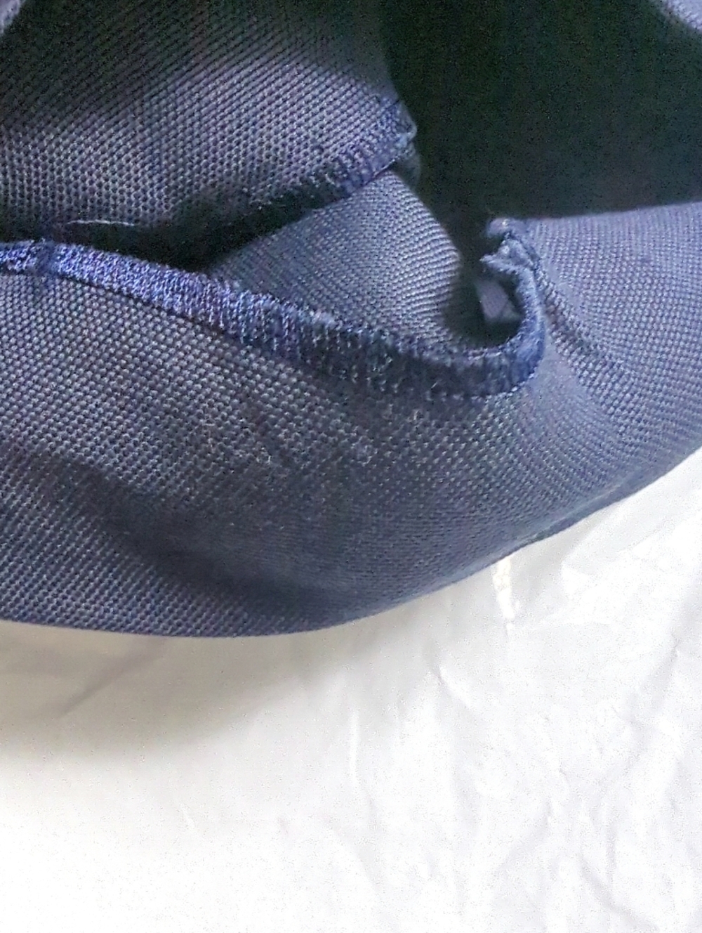 Chloé Linen Blend Cropped Trousers Blue Pleated Tailored Fit Size 2 FR 34 - Picture 9 of 9